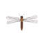 Wire Wing Dragonfly Wall Décor