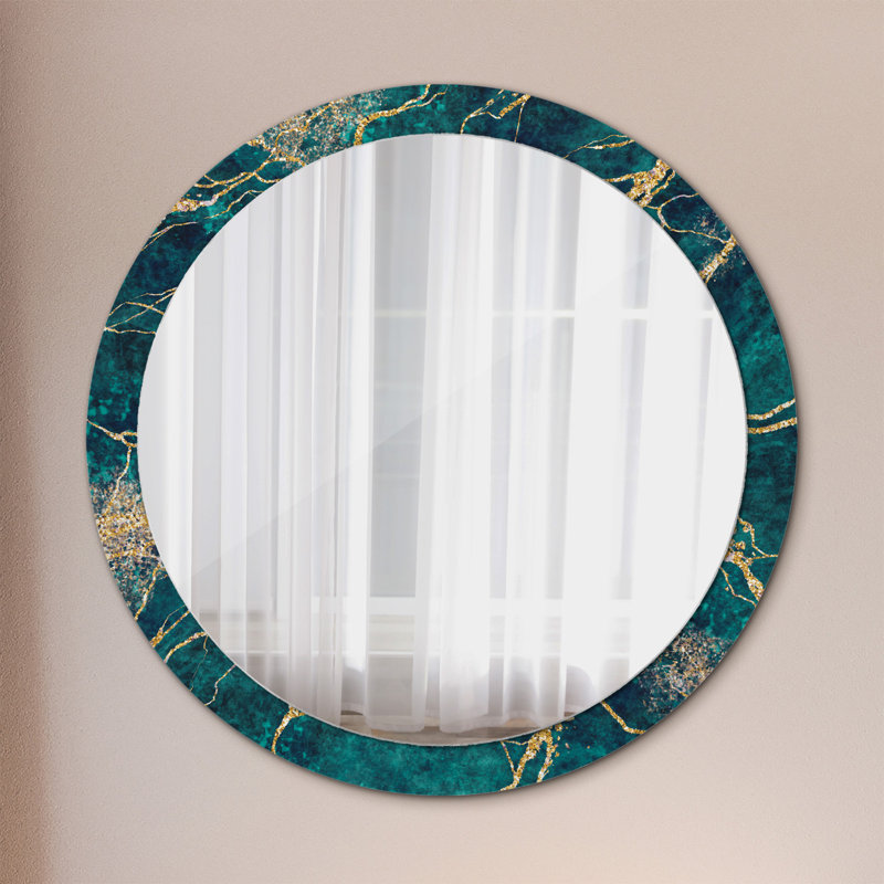 Huldar Glass Flat Wall Mirror