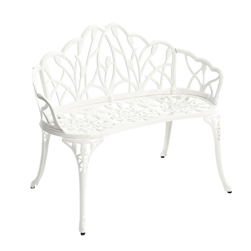 Chaise de jardin en aluminium moulé - Avec une structure robuste pour une durabilité accrue, ce mobilier d'extérieur garantit une utilisation à long terme.