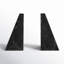 Triangular 100% Natural Polished Marble Bookends-536816405