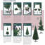 180cm H Artificial Christmas Tree