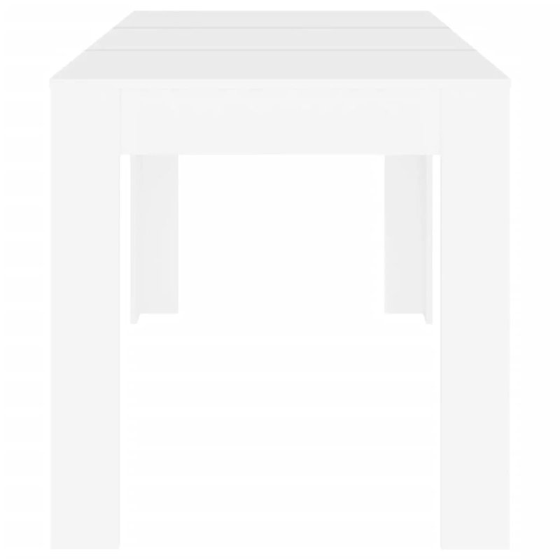 Calum Dining Table, White