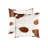 Set of Two 18" Cowhide Throw Pillows-205680465