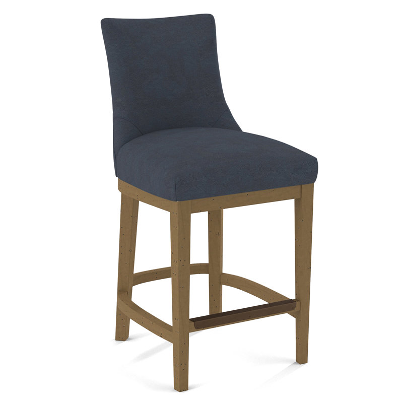 Upholstered Stool, Applause Float The Boat, Black