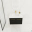 Meuble-lavabo mural 30 po avec lavabo