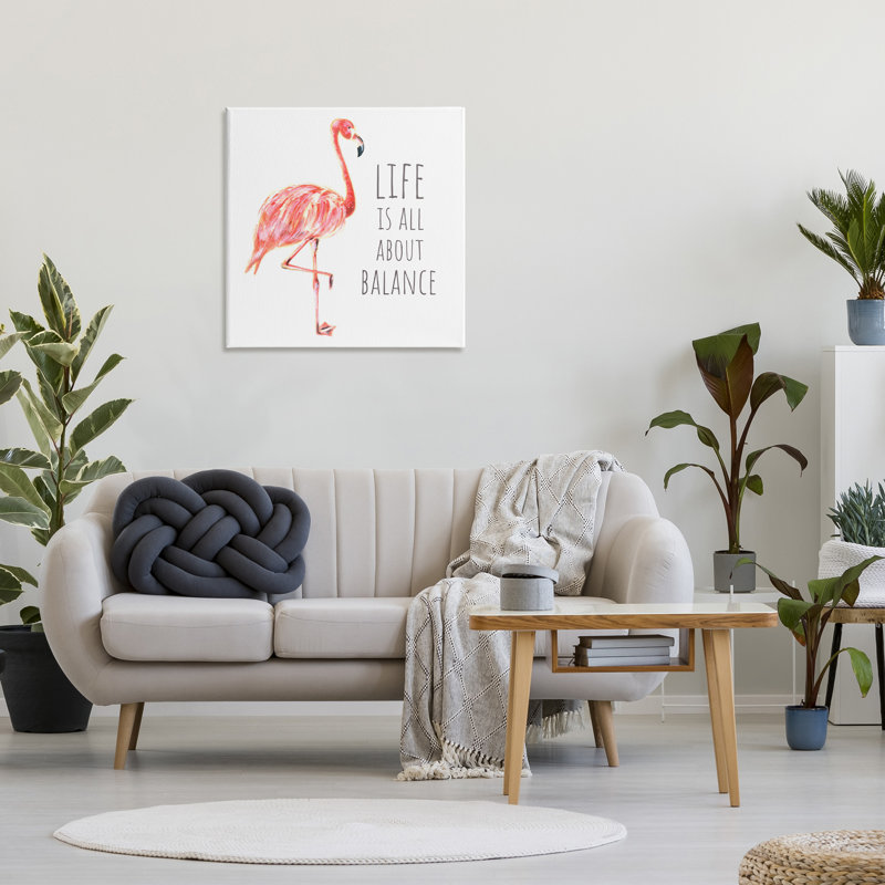 «Life Is About Balance» par - Illustration, H 30 po x l 30 po