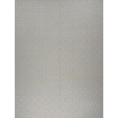 Geometric Area Rug in Dark Gray