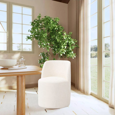 Barrel Upholstery Dining Chair