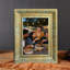 Cadre photo poli antique 1PC 11 po x 14 po avec fixation murale ou de table