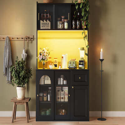 167 cm H Kitchen Pantry