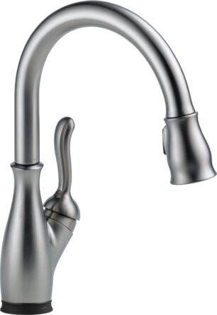 Leland Pull Down Sprayer Touch Kitchen Sink Faucet, Touch Control Kitchen Faucet