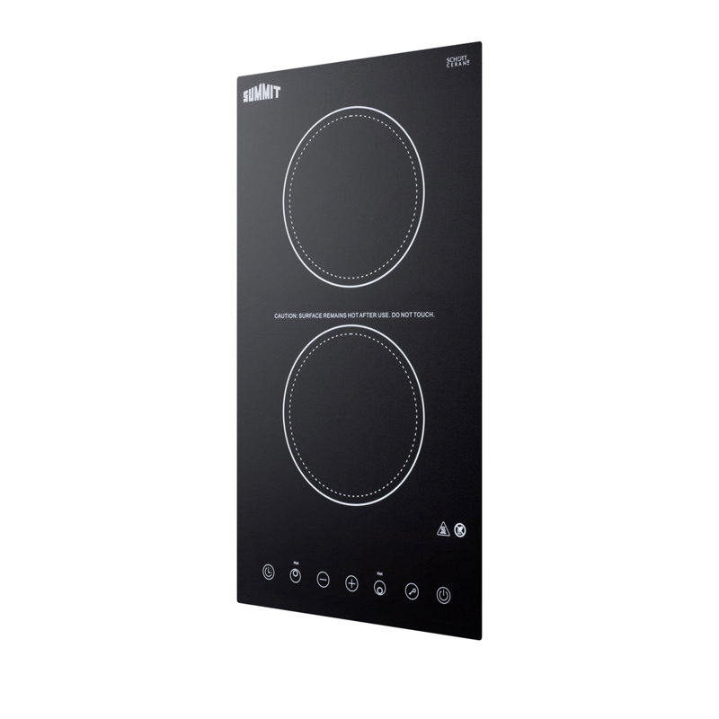 Summit Appliance Electric Cooktop, 115 V, Black