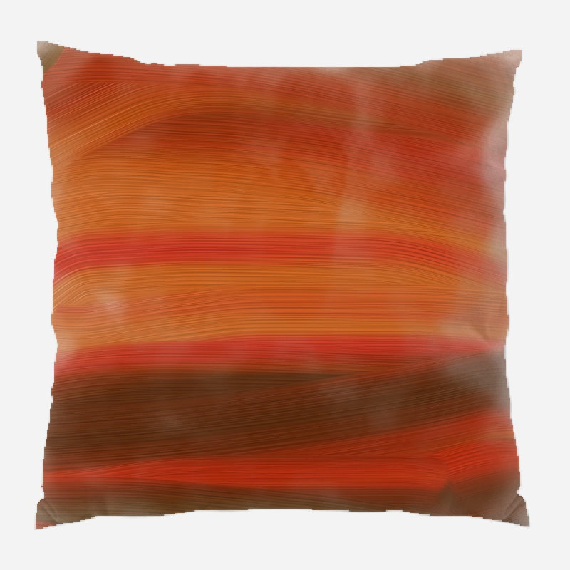 Coussin décoratif painting Wimmer, Microsuède, Intérieur