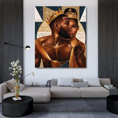 Lark Manor™ , Salaam Gallery Wrapped Canvas Art Titled: Protection