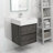 24" Wall Mounted Single Bathroom Vanity Set-71072240