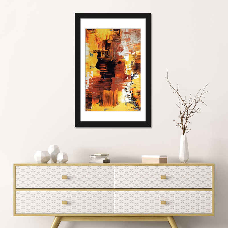 « light », impression sur toile, H 24 po x l 16 po x P 1 po, Papier d'art encadré noir, Blanc