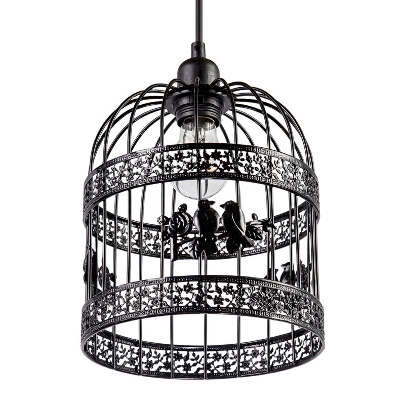 23cm H Metal Bell Pendant Shade ( No Direct Attachment Method ) in Black