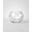 Spring Pansies Tonal Glass Table Vase