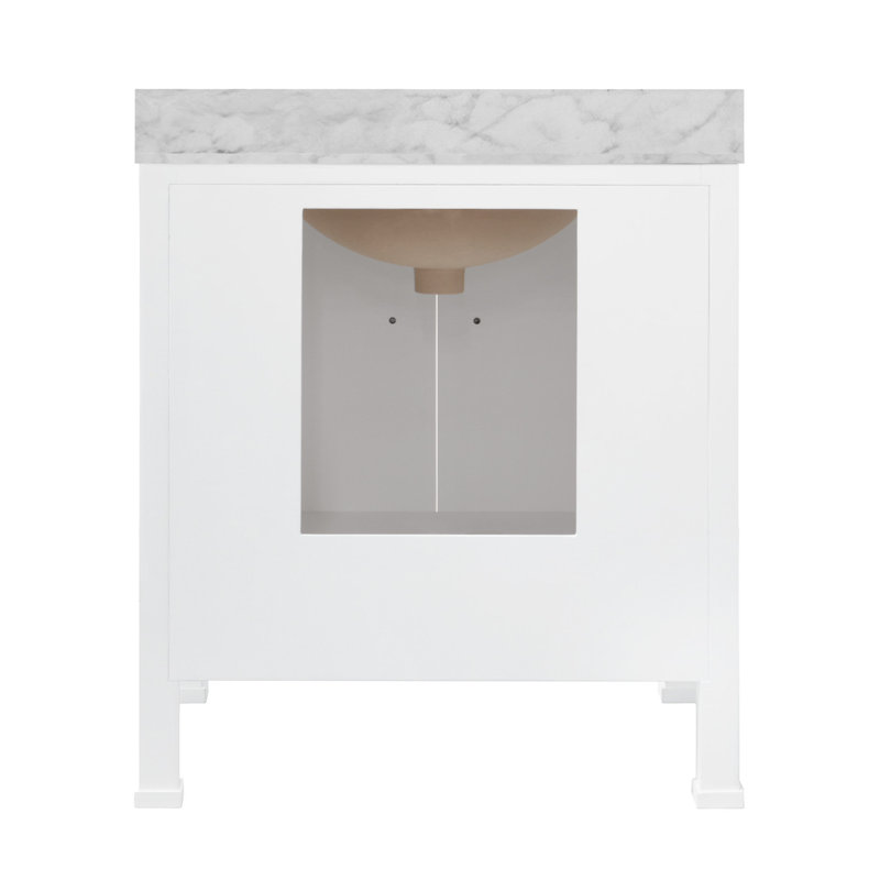 Kealey 30.5'' W Single Vanity, Matte White