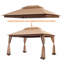 Auvent de remplacement pour abri de jardin 13 pi x 10 pi seulement pour Starecho Modèle: PT0148C2S-81268998