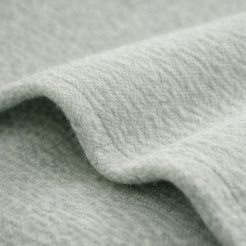 Ensemble de literie en flanelle 100 % coton, Gris vison, Ensemble de drap pour lit très grand avec drap-ho
