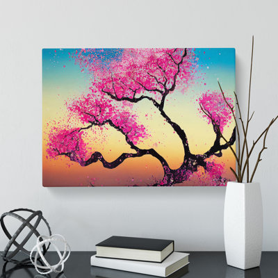 Wholesome Cherry Blossom Tree - Wrapped Canvas
