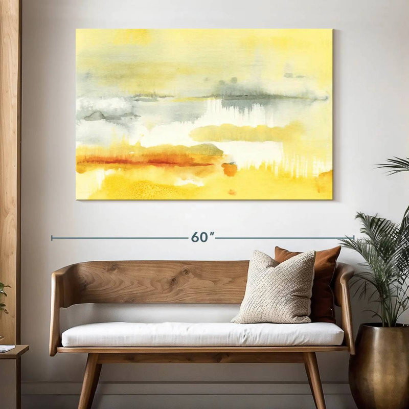 Avery Saffron, 34" H x 51" W