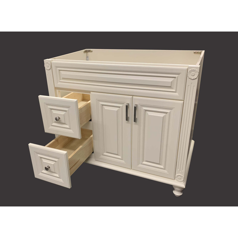 Base de meuble-lavabo de salle de bain simple 36" seulement