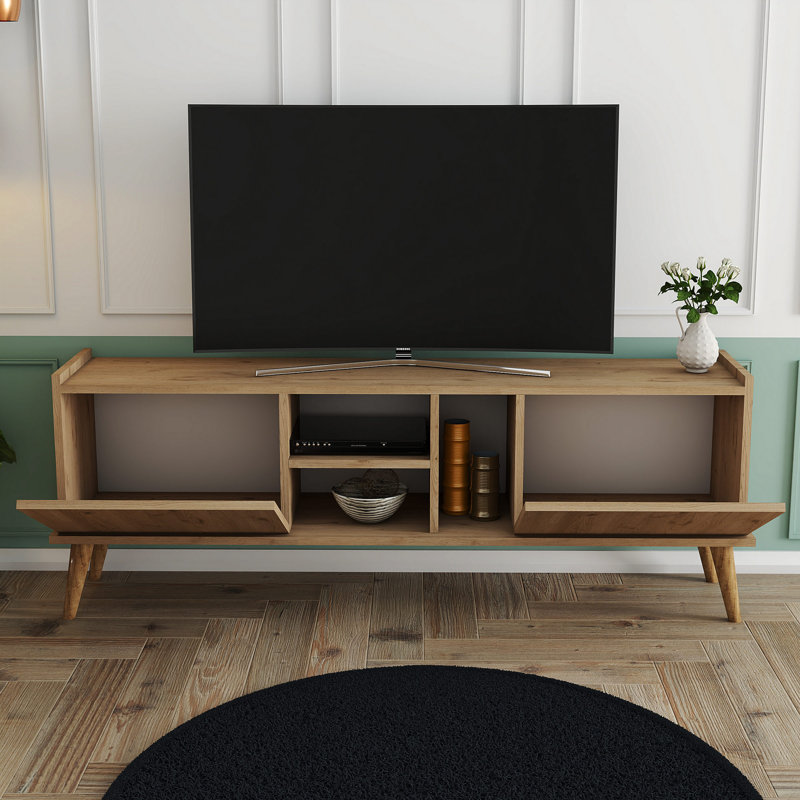 Beverly Unfinished TV Stand for TVs up to 48", Oak
