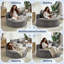 Fauteuil demi-tonneau rembourré Addisin-594029237