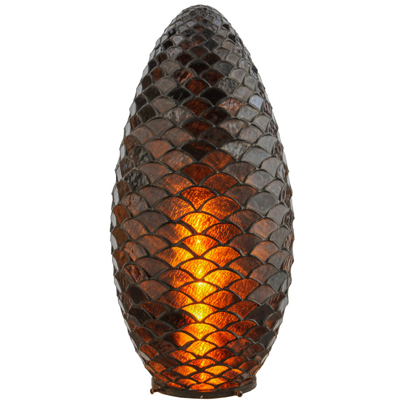 Abat-jour de remplacement pour pomme de pin l 9,5 po Meyda Tiffany