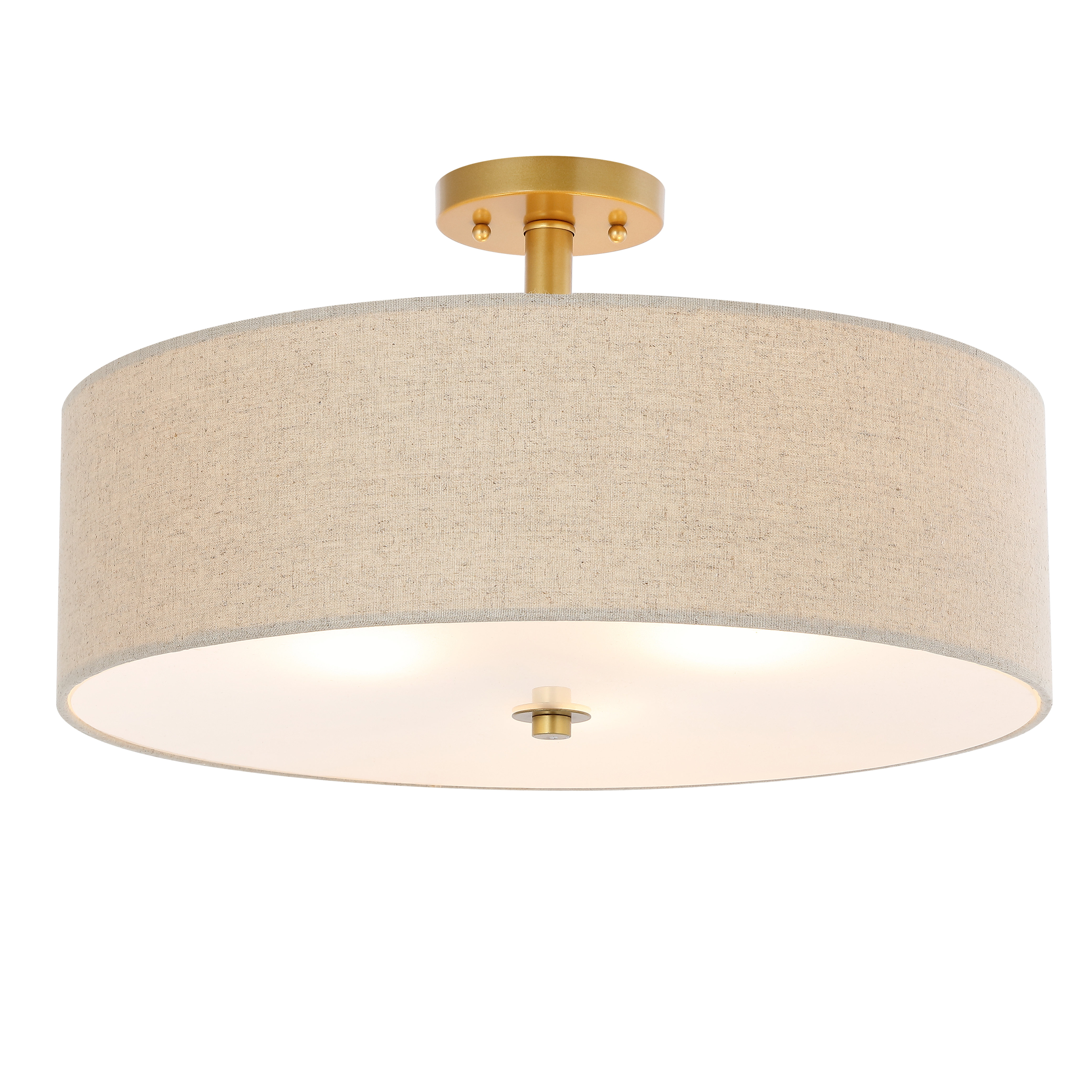 George Oliver Romines Semi Flush Mount & Reviews | Wayfair