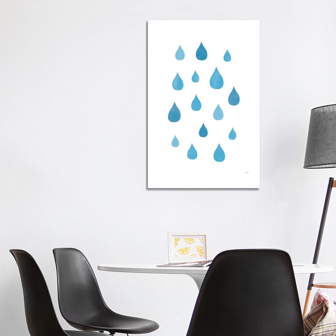 Rain von TomasDesign - Galerie-verpackte Leinwand Giclée