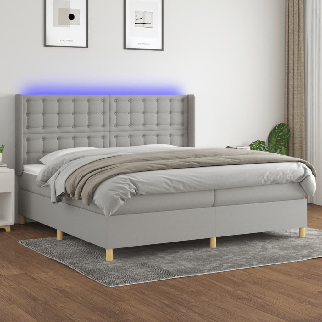 Boxspringbett Barnhard, 200 x 200 cm