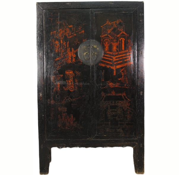 2 - Door Solid Wood Armoire
