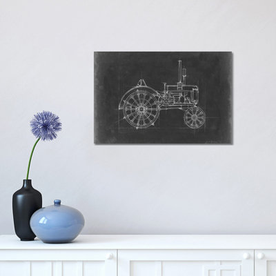 " Tractor Blueprint II " by Ethan Harper