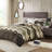Cozy King Bedding Sets, Polyester Comforter With Farmhouse Charm For Home Use