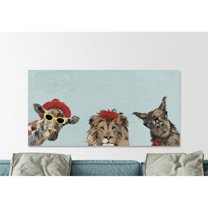 Wrapped Canvas Painting, 30" H x 60" W x 1.5" D