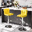 Tabourets de bar pivotants à 360 °, chaises de bar réglables en similicuir pour bar de cuisine ou de maison-1003956041-1003956042