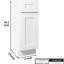 Armoire blanche Shaker