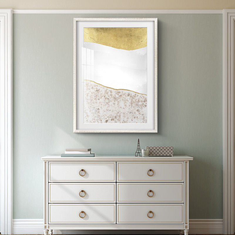 Whitestone I -Framed Print