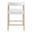 Tabouret de comptoir de style moderne Mid-Century avec dossier 26 po Elmcrest-2115204987
