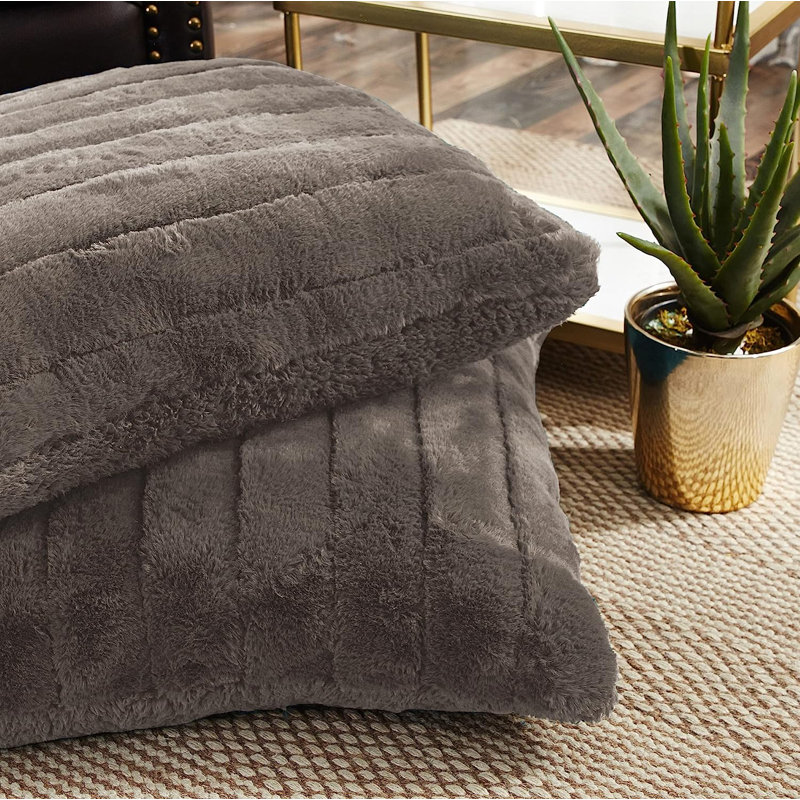Supermink Square Euro Pillow Cover, Fungi