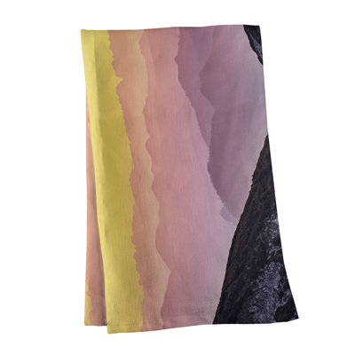 Serviette de thé paysage pastel