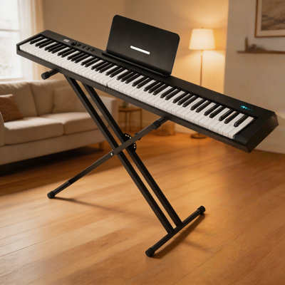 Ensemble complet d'accessoires pour la pratique de la musique pour adultes débutant avec 180 touches et 180 touches