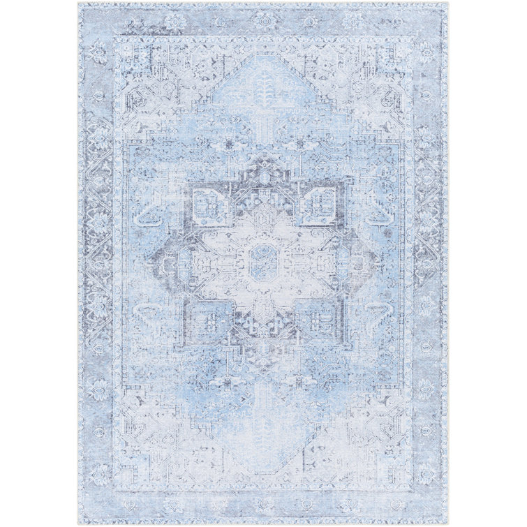 Westbrook Chenille Washable Oriental Indoor Rug