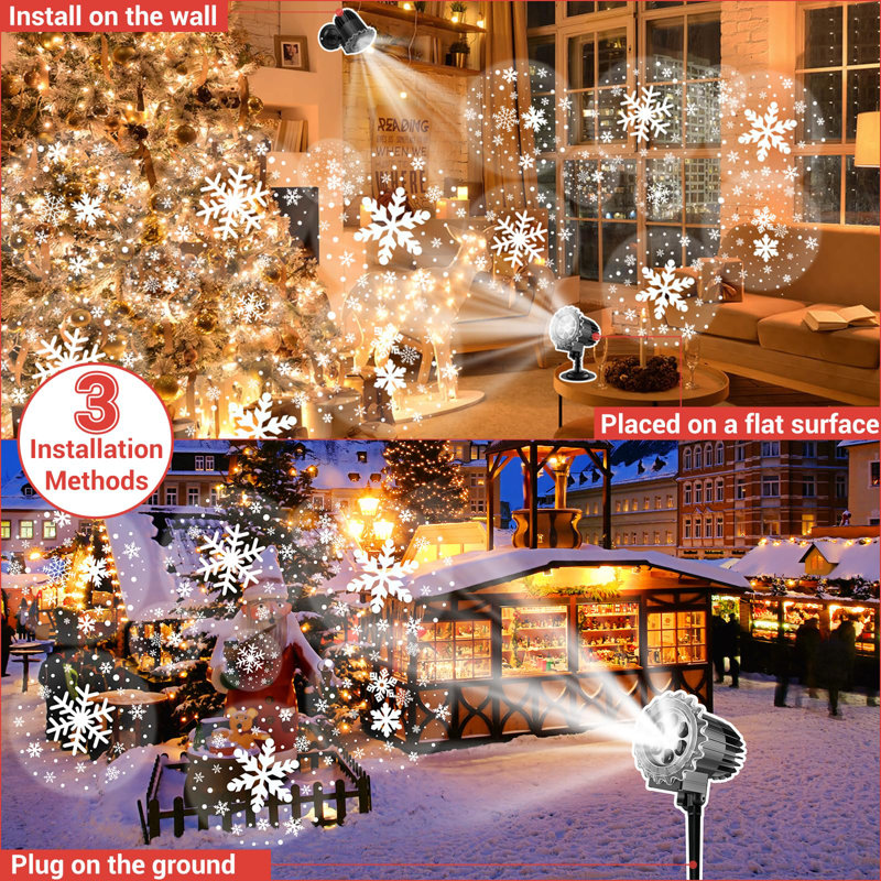 Indoor / Outdoor Projection & Strobe Lights