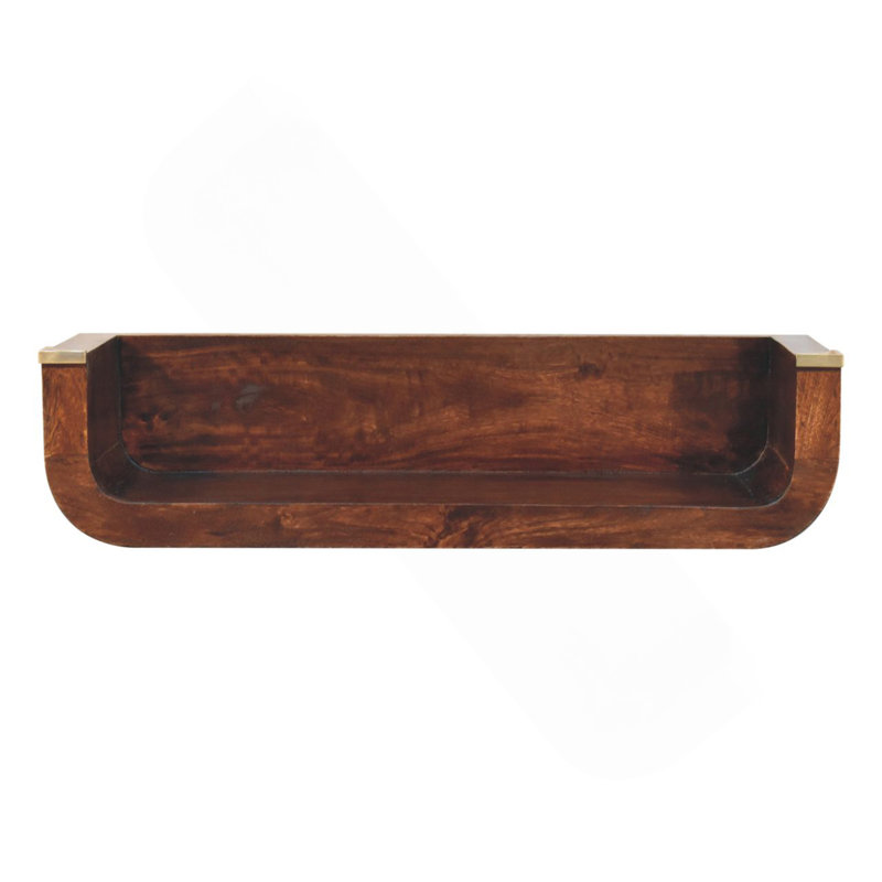 Console flottante en bois massif Indira California