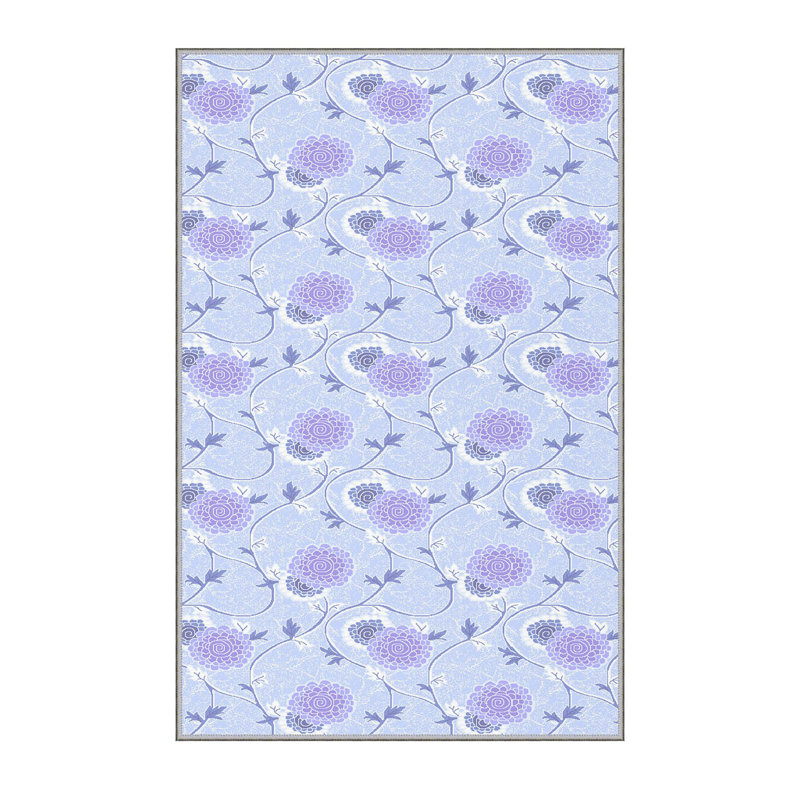 Luxurious 3D Printed Area Carpet, 5.9 x 9.2 Feet | 100% Polyester, 0.3 in Pile Height, 650 g/m² | Antibacterial & Non-Slip Underside, Machine Washable for Easy Care | Perfect for Living Room, Bedroom, or Office Décor