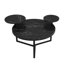 Table basse moderne avec deux tablettes